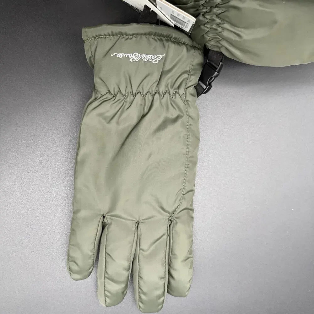 NWT Eddie Bauer‎ Women's Lodge Down Gloves Green - Size Small